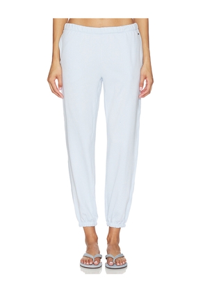 Vuori Halo Modern Sweatpant in Blue. Size XS. Also in S, M, L, XL.