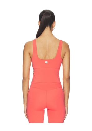 Vuori All The Form Tank in Coral. Size XS. Also in S, M, L.