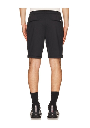 Vuori Sunday Performance 8 Short in Black. Size S. Also in M, L, XL/1X, XXL/2X.