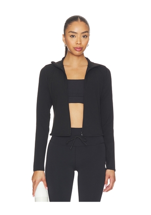 Vuori All The Feels Full Zip in Black. Size XS. Also in S, M, L, XL.