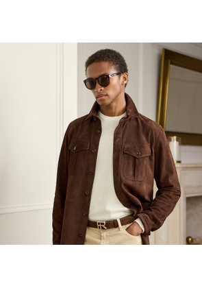 Suede Overshirt