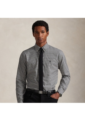 Custom Fit Plaid Twill Shirt
