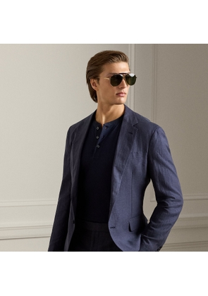 Hadley Hand-Tailored Silk-Linen Jacket
