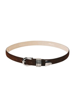 Hollyhock suede belt