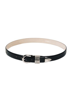 Hollyhock silver-finished belt