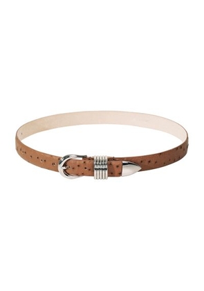 Hollyhock Ostrich belt