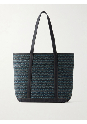 RRL - Banks Beach Medium Woven Tote - Men - Blue