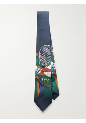 Polo Ralph Lauren - 9cm Printed Silk-Twill Tie - Men - Blue