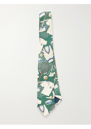 Polo Ralph Lauren - 9cm Printed Silk-Twill Tie - Men - Green