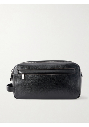 Brunello Cucinelli - Leather Wash Bag - Men - Black