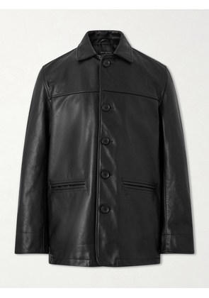 Golden Bear - European Aniline Leather Jacket - Men - Black - S