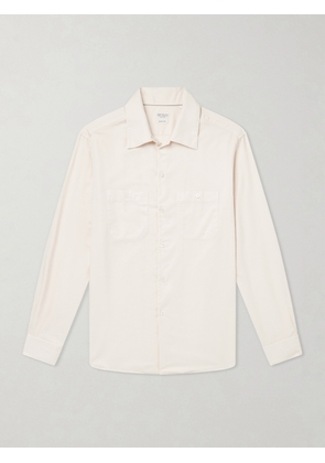 Brunello Cucinelli - Cotton-Poplin Shirt - Men - Neutrals - S