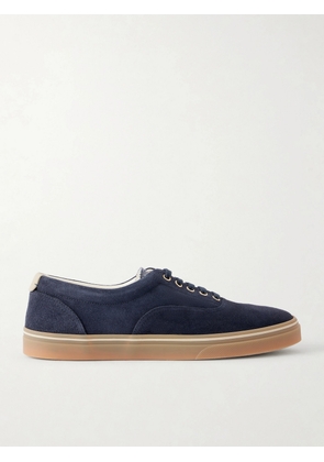 Brunello Cucinelli - Suede Sneakers - Men - Blue - EU 41