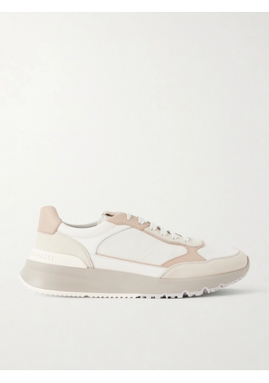 Brunello Cucinelli - Leather and Suede Sneakers - Men - Neutrals - EU 40