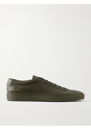 Common Projects - Achilles Full-Grained Leather Sneakers - Men - Green - EU 40