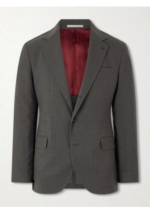 Brunello Cucinelli - Virgin Wool Suit Jacket - Men - Green - IT 46