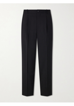 FRAME - Tropical Straight-Leg Wool Trousers - Men - Black - UK/US 28
