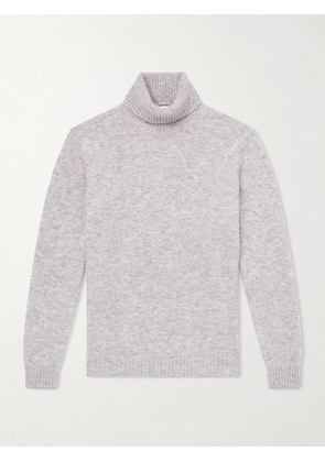 Brunello Cucinelli - Alpaca-Blend Rollneck Sweater - Men - Neutrals - IT 48