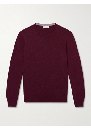 Brunello Cucinelli - Cashmere Sweater - Men - Burgundy - IT 46