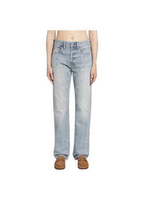 Woven Straight Jeans