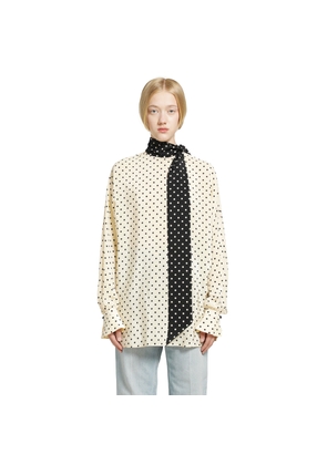 Polka dot blouse