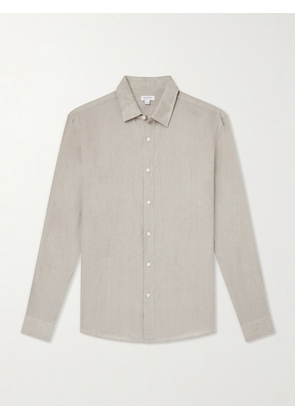 Sunspel - Linen Shirt - Men - Neutrals - S