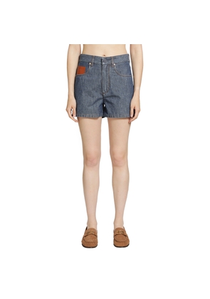 Chambray Shorts
