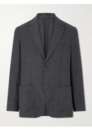 Sunspel - Linen Suit Jacket - Men - Gray - UK/US 38