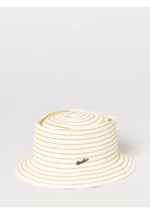 BORSALINO Hat Men color Yellow Cream