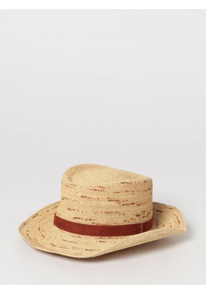 BORSALINO Hat Men color Brick Red