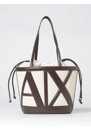ARMANI EXCHANGE Shoulder Bag Woman color Brown