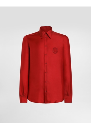 Dolce & Gabbana Camicia - Man Shirts Red 41