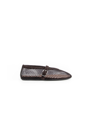 Ballet Flats in Fishnet