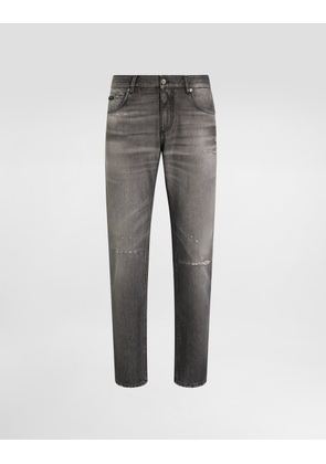 Dolce & Gabbana Denim Trousers - Man Denim Multi-colored 48