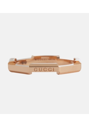 Gucci Link to Love 18kt rose gold ring