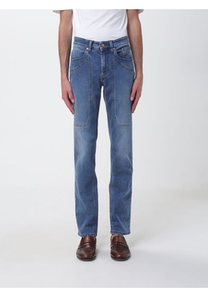 JECKERSON Jeans Men color Gnawed Blue