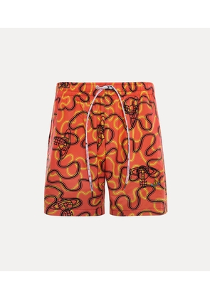 Vivienne Westwood Surf Boxer Wiggle Red L Men