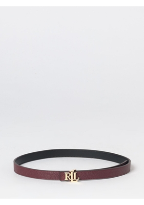 LAUREN RALPH LAUREN Belt Woman color Burgundy