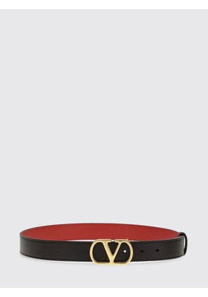 VALENTINO GARAVANI VLogo Signature Reversible Belt in Smooth Calfskin Leather