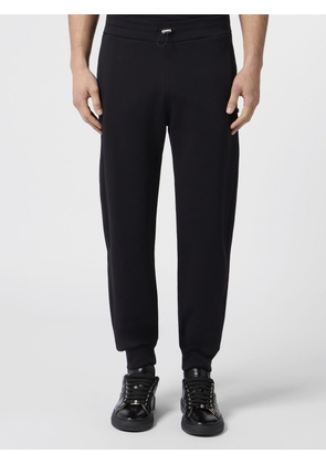 BILLIONAIRE Cotton Jogging Trousers with Elasticated Cuffs and Drawstring