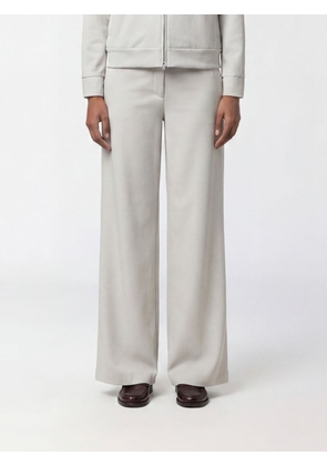 K-WAY Mid-Rise Wide-Leg Trousers in Technical Fabric with Slant Pockets