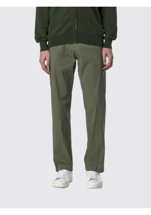 K-WAY Slim Fit Tailored Gabardine Trousers with Belt Loops