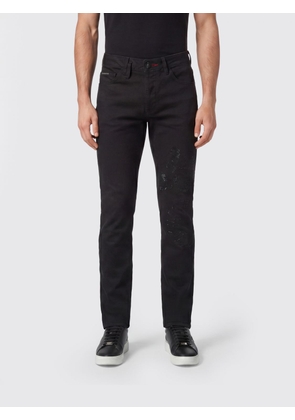 PHILIPP PLEIN Jeans Men color Black