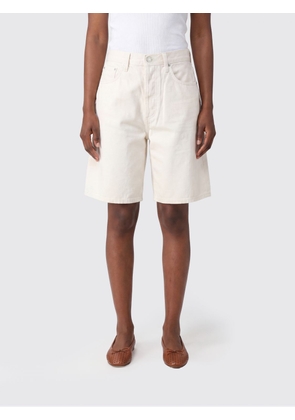 AGOLDE Shorts Woman color White