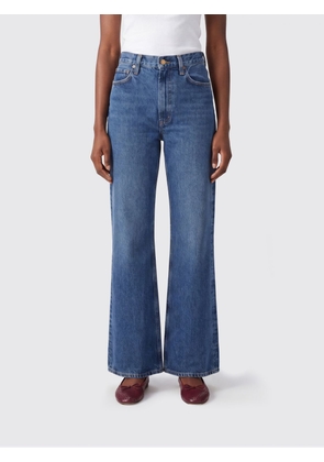 AGOLDE Jeans Woman color Blue