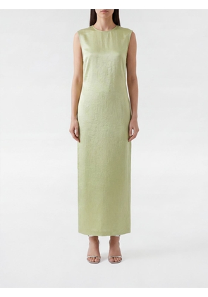FILIPPA K Sleeveless Midi Dress in Acetate with Cut-Out Detail