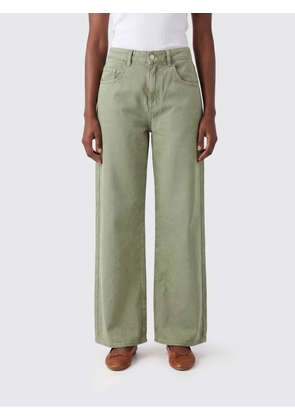 ICON DENIM LOS ANGELES Jeans Woman color Green