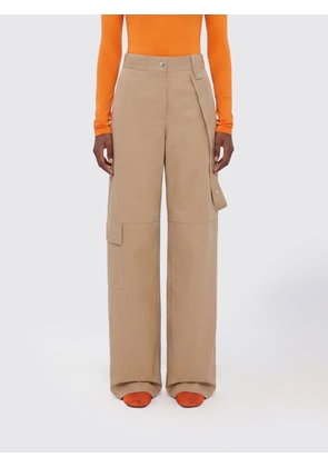 MSGM Pants Woman color Beige