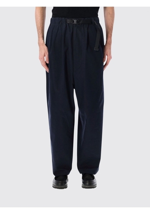 COMME DES GARÇONS Wide Leg Cotton Trousers with Drawstring Waist