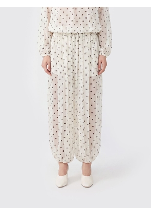 MSGM Pants Woman color White